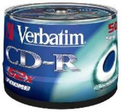 Verbatim CD-R VERBATIM EXTRA PROTECTION 52X CAKE 50 (100 PZ)